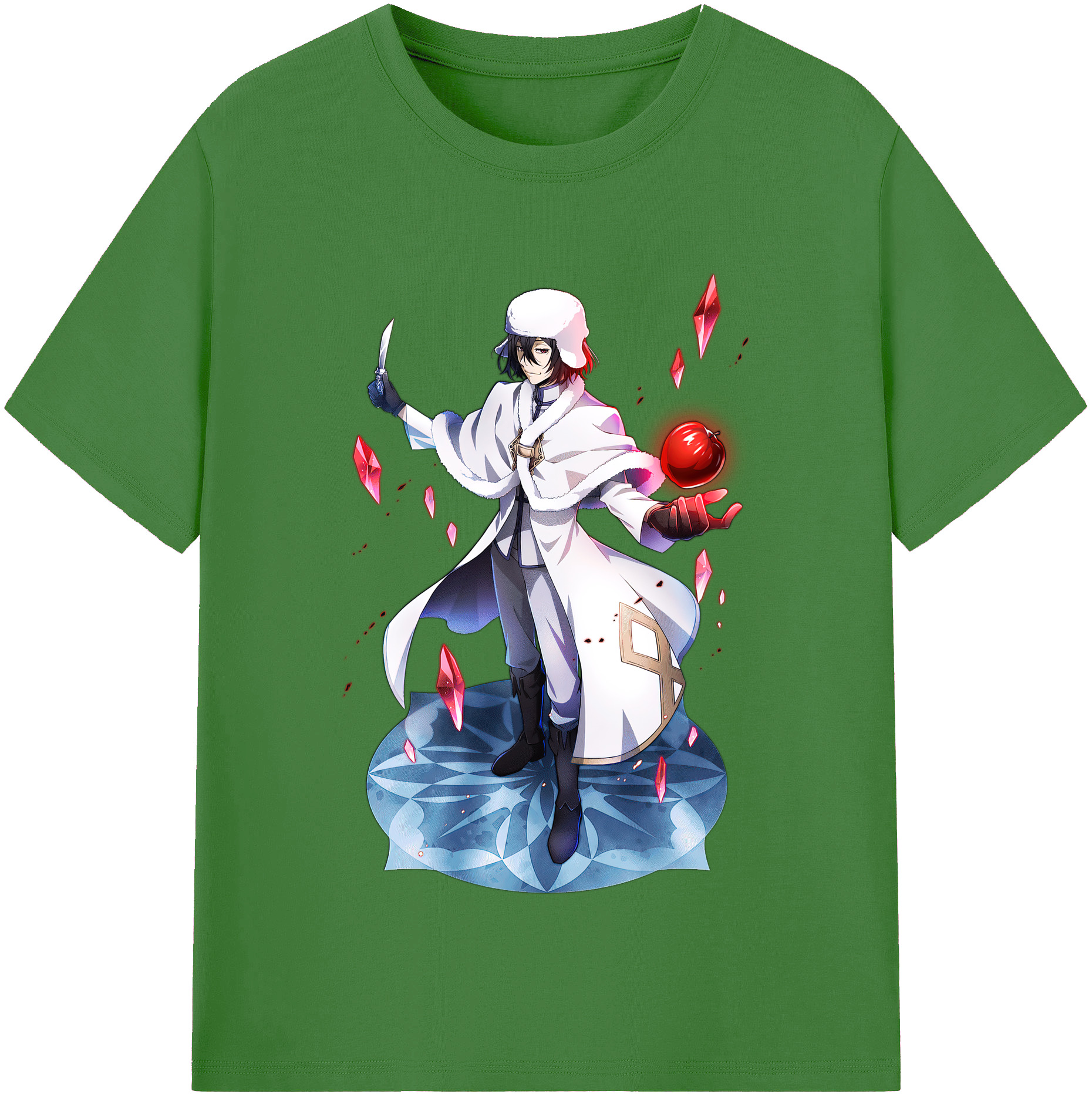 （画像用） 文豪ストレイドッグス Bungo Stray Dogs レディースカジュアルプリントTシャツ（綿100％）